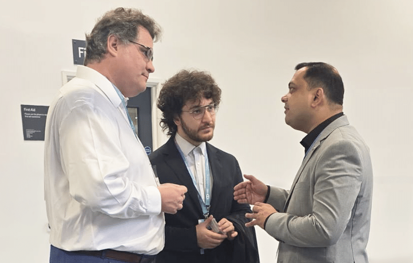 Capital Numbers team discussing AI integration